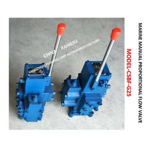 OVERFLOW PRINCIPLE OF MANUAL PROPORTIONAL FLOW COMPOUND VALVE CSBF-G25 FOR
