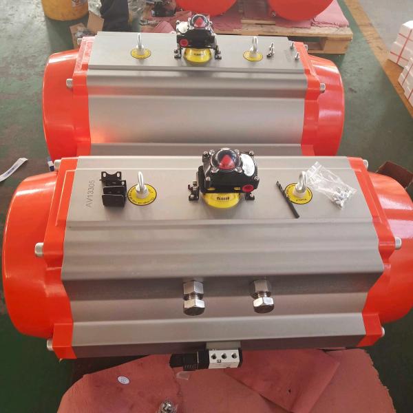 rack and pinion Double Action Cylinder Actuators with accessories