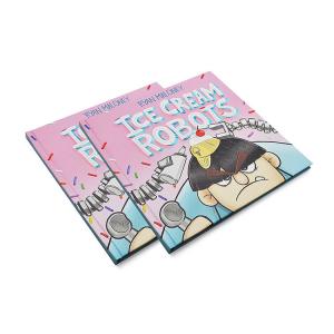 Customized Hardcover Print Book Fold Film Lamination Surface Finish