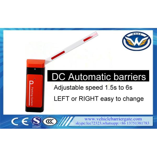Buy Road Vehicle Barrier Gate Adjustable Speed 1400rpm Rated Speed Easy Maintenance at wholesale prices