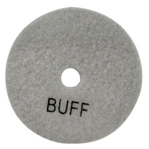 Round Diamond Tools 3 Steps Dry/Wet Flexible Polishing Pads with Good Performanc