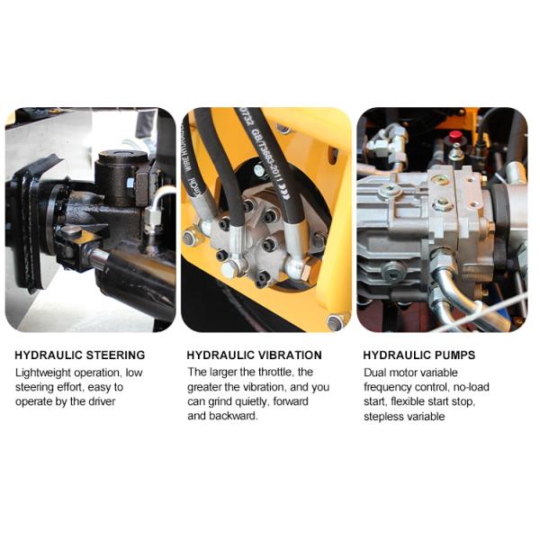 3 Ton Mini Asphalt Road Roller Diesel Engine Ride on Small Road Roller Road Compactor Factory Price