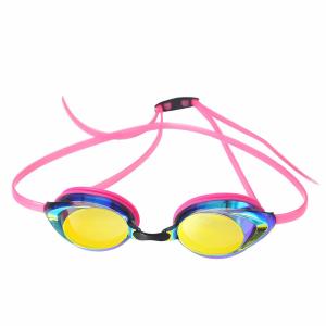Competition Swim Triathlon Goggles waterproof Silicone Frame PC Lens