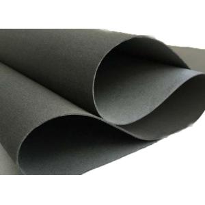Spunlace Recycled Non Woven Fabric Super Soft Black Plain High Strength No Skin