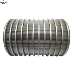 China 304 316 Stainless Steel Wedge Wire Sieve Curve Screen on sale
