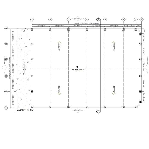 ASTM / GB / JIS / DIN Structural Engineering Designs , Pre-engineered Steel