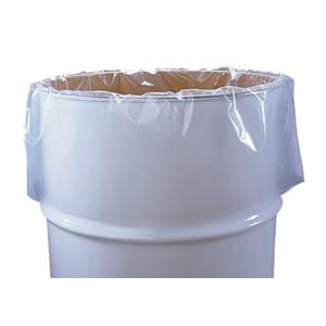 Custom 200 Liter Transparent Drum Liner Bags 4mil Round Bottom Liner