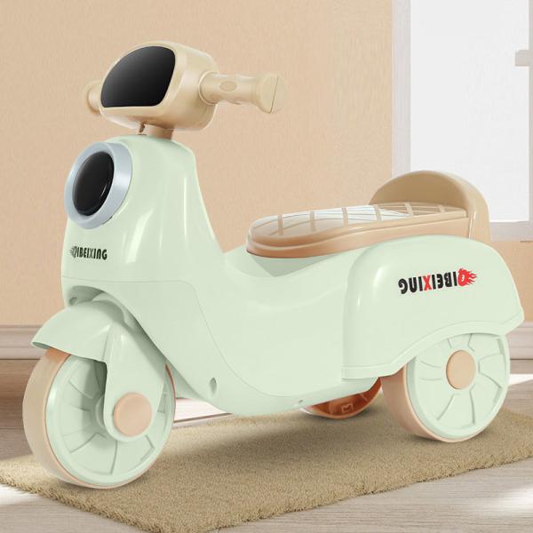 Scooter Walker Sliding Car Pushing Car Foldable Four Wheels for Boys Girls Ride On Toy