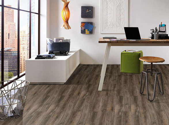 0.6mm SPC Core Vinyl Plank Waterproof Elegant Maple GKBM DM-W40021