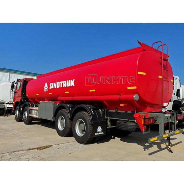 Howo NX Oil Tanker Trucks 8X4 400HP 30000 liters Fuel Transport Fuel Tanker Trucks