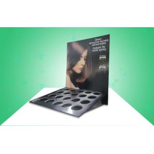 Glossy CMKY Printing Cardboard Countertop Displays For Displaying Haircare
