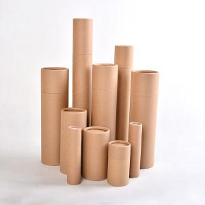 Foam Eco Friendly Cylinder Packaging , EVA Biodegradable Paper Tubes