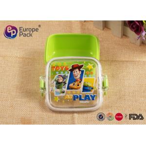 Personalized Kids Plastic Lunch Boxes With ISO9001 Sedex Disney Walmart