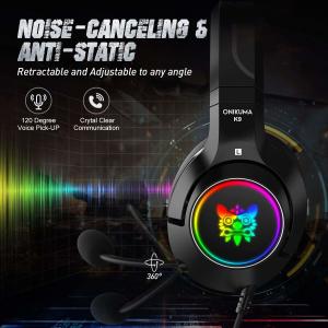 DC5V 117dB onikuma k9 Stereo Gaming Headphone