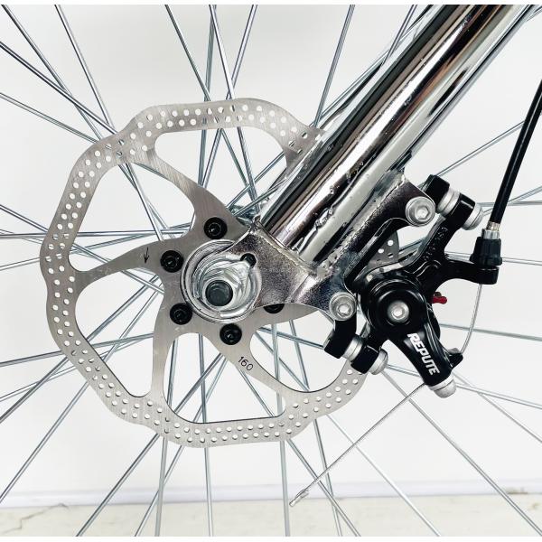 Gross Weight 25.0 KG 24-20" Single Speed Adult Chopper Bike with Steel Fork from OEM