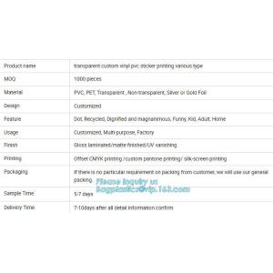 Matte silver tamper evident VOID security label sticker printing material