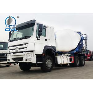 Sinotruk HOWO 6x4 Concrete Mixer Trucks Concrete Mixing Equipment in White,8