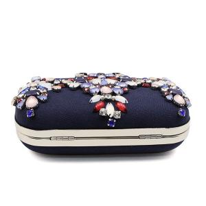 European and American hand-beaded evening bag Clutch
