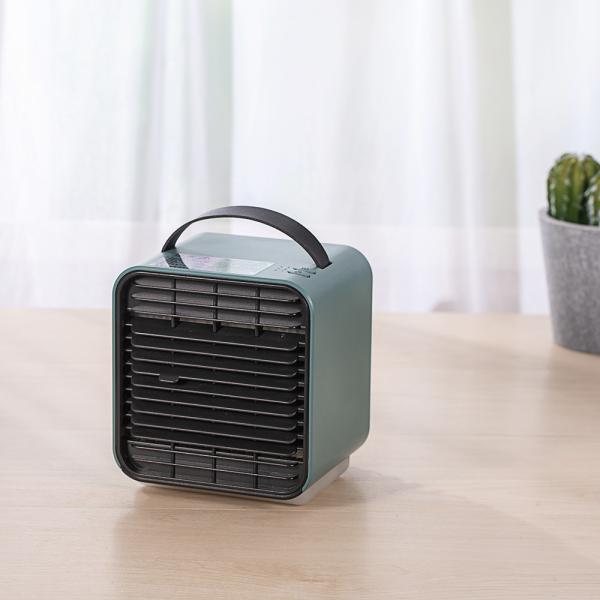 Buy 150ml Mist Air Cooler Fan Mini Evaporative Rechargeable Portable Cooling Fan at wholesale prices