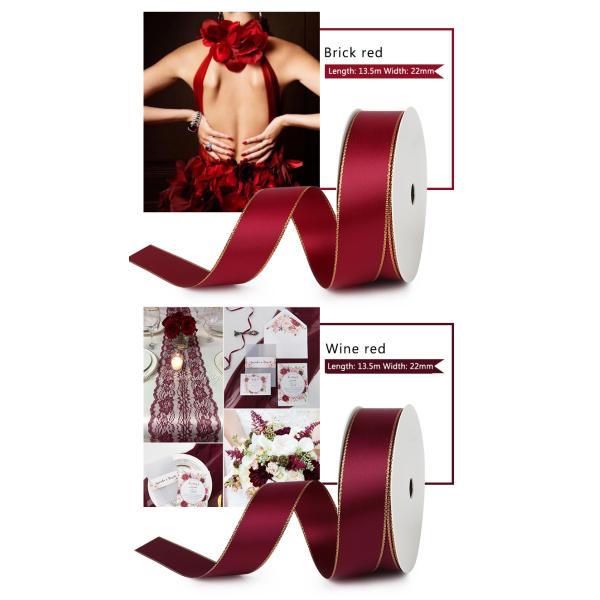 100% polyester color custom print satin ribbon for packing and gift 196 colors available