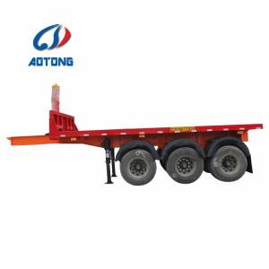 OE NO. Juyuan Trailer 3 Axles 40ft Tipping Chassis Container Tipper Trailer for