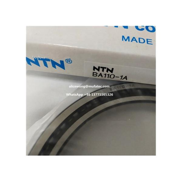 BA110-1A excavator bearing thin section angular contact ball bearing 110*140*16mm