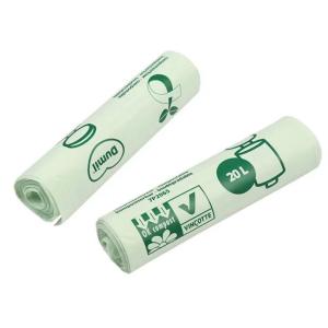 100% Biodegradable Disposable Compostable Garbage Bag, Biodegradable Kitchen Bin