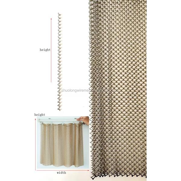 Metal Coil Drapery Perfect Solution For Both Residential And Commercial Spaces