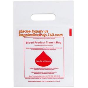 Biodegradable Biohazard Specimen Bag, Biohazard Specimen Transport Bag, Medical