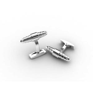 Tagor Jewelry Top Quality Trendy Classic Men's Gift 316L Stainless Steel Cuff Links ADC17