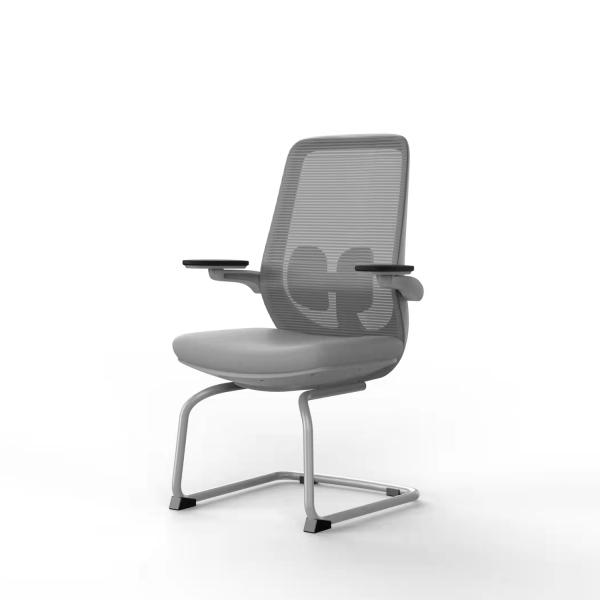 Metal Type Stainless Steel Mid-Back Mesh Office Conference Chair for Comfort and Style