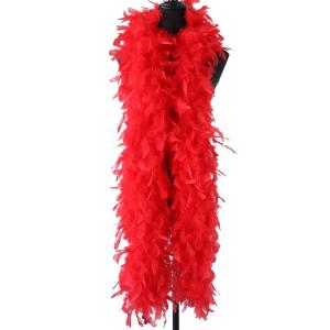 Quality Turkey Chandelle And Marabou Feather Boa Party Decor With Patterned Dyed for sale