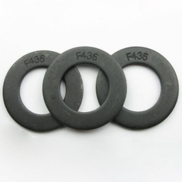 Buy A307 1" Flat Spring Washers Black Oxide F436 Flat Washers With Structural Bolts at wholesale prices