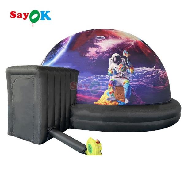 Sayok Inflatable Planetarium Dome with Wheel Chair Entrance Mobile Projection