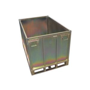 Warehouse Metal Storage Bins-storage metal folding container