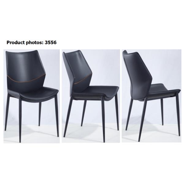 Modern Style Minimalist 51cm Contemporary Metal Dining Chairs