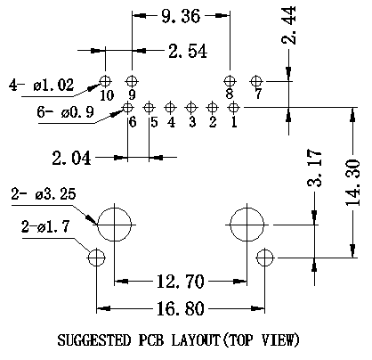 JP006821UNL 100 Base-TX Fast Ethernet 1x1 Tab-UP with LEDs 8-pin RJ45
