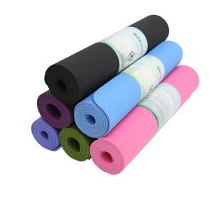 Gymnastics Yoga Exercise Equipment Eco Friendly Tpe Yoga Mat