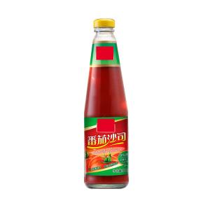 350g 500g Tomato Sauce + Glass Bottle Sour And Sweet Flavor