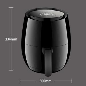 Household Digital Display 3.0L Oil Free Air Fryer