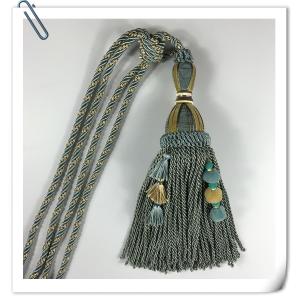 2017 factory hot sales cord tassel tieback for curtain accessory decorative