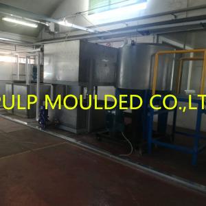 PLC Control Bagasse Paper Plate Making Machine , Disposable Bowl Making Machine