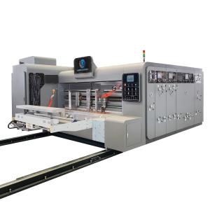 Quality Rotary Die Cutter Corrugated Box Printing Machine Of Flexographic Printing for sale