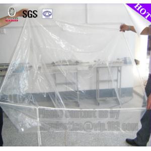 Big durable transparent hdpe plastic pallet covers, Reusable Waterproof Plastic
