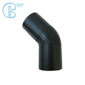 Plastic Butt Fusion Hdpe 45 Degree Elbow DN 20