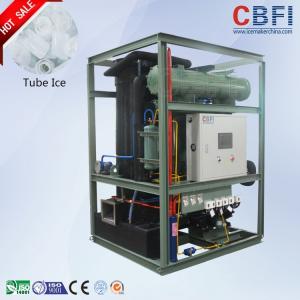 20 Tons / Day Ice Tube Machine Large Production Ice Making Machines
