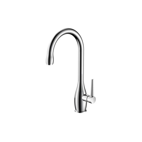 Buy Modern Kitchen Mixer Taps Stylish Design With Single Handle T81055 at wholesale prices