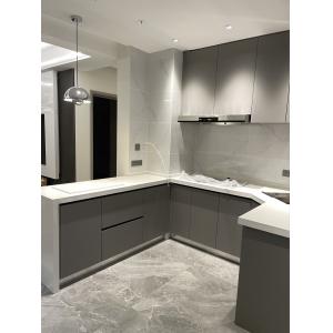 Contemporary Design Modern Kitchen Cabinet with Particle Board Carcase and Plywood Door