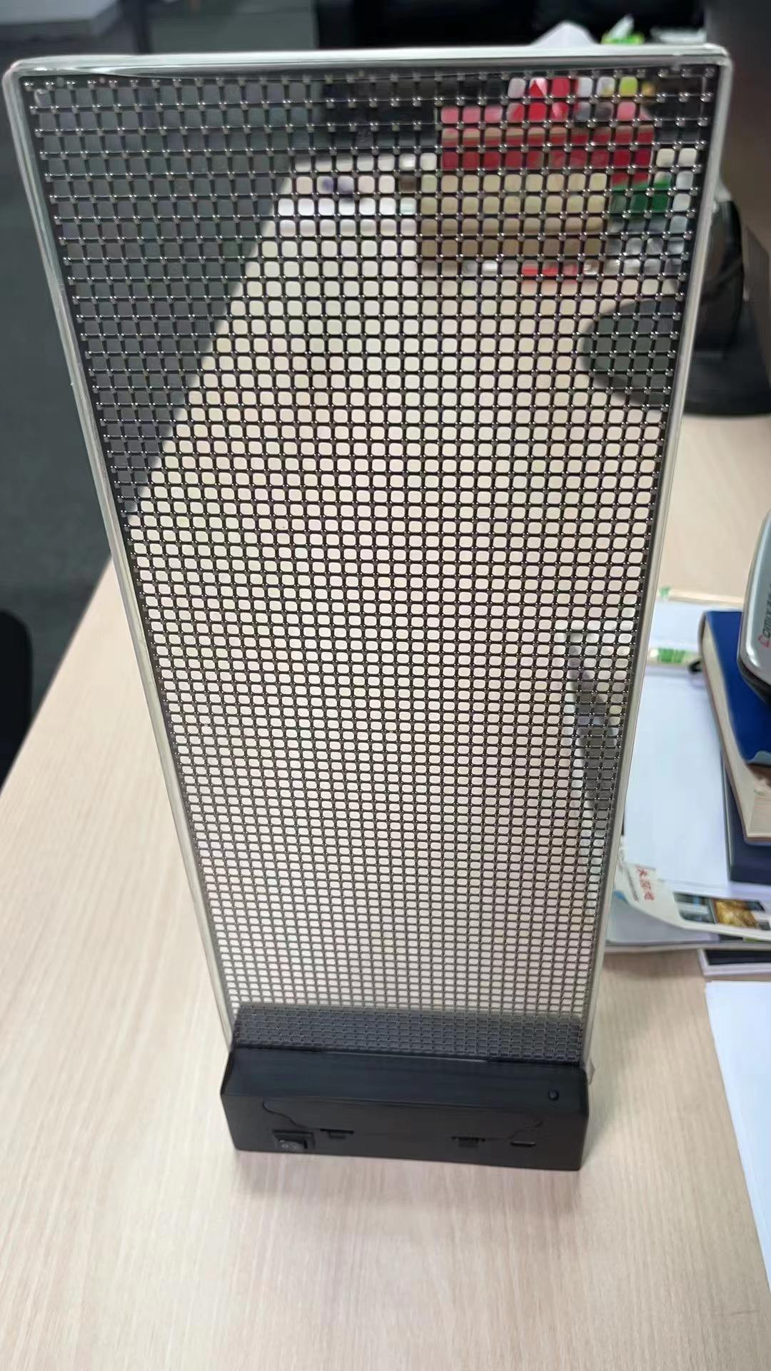 Holographic Invisible LED Transparent Screen 160°/140° Viewing Angle Hologram
