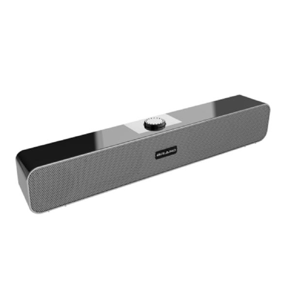 Ultra-slim USB Soundbar With Dual 2-inch Drivers 3W*2 Stereo Plug-and-play 55mm Slim Profile